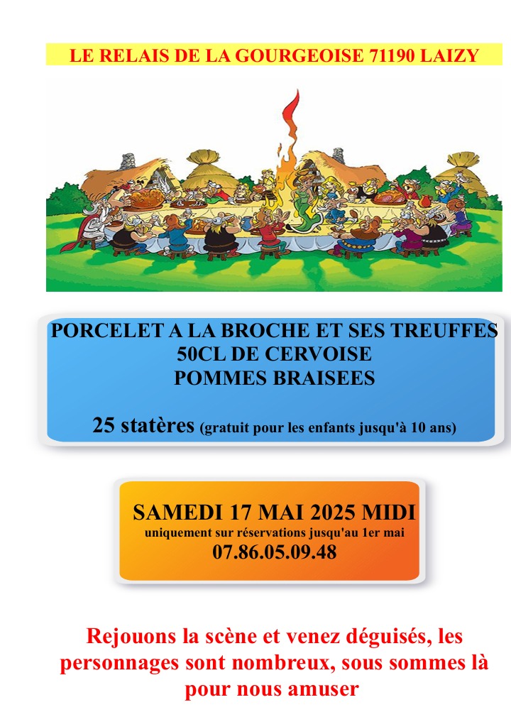 PORCELET A LA BROCHE