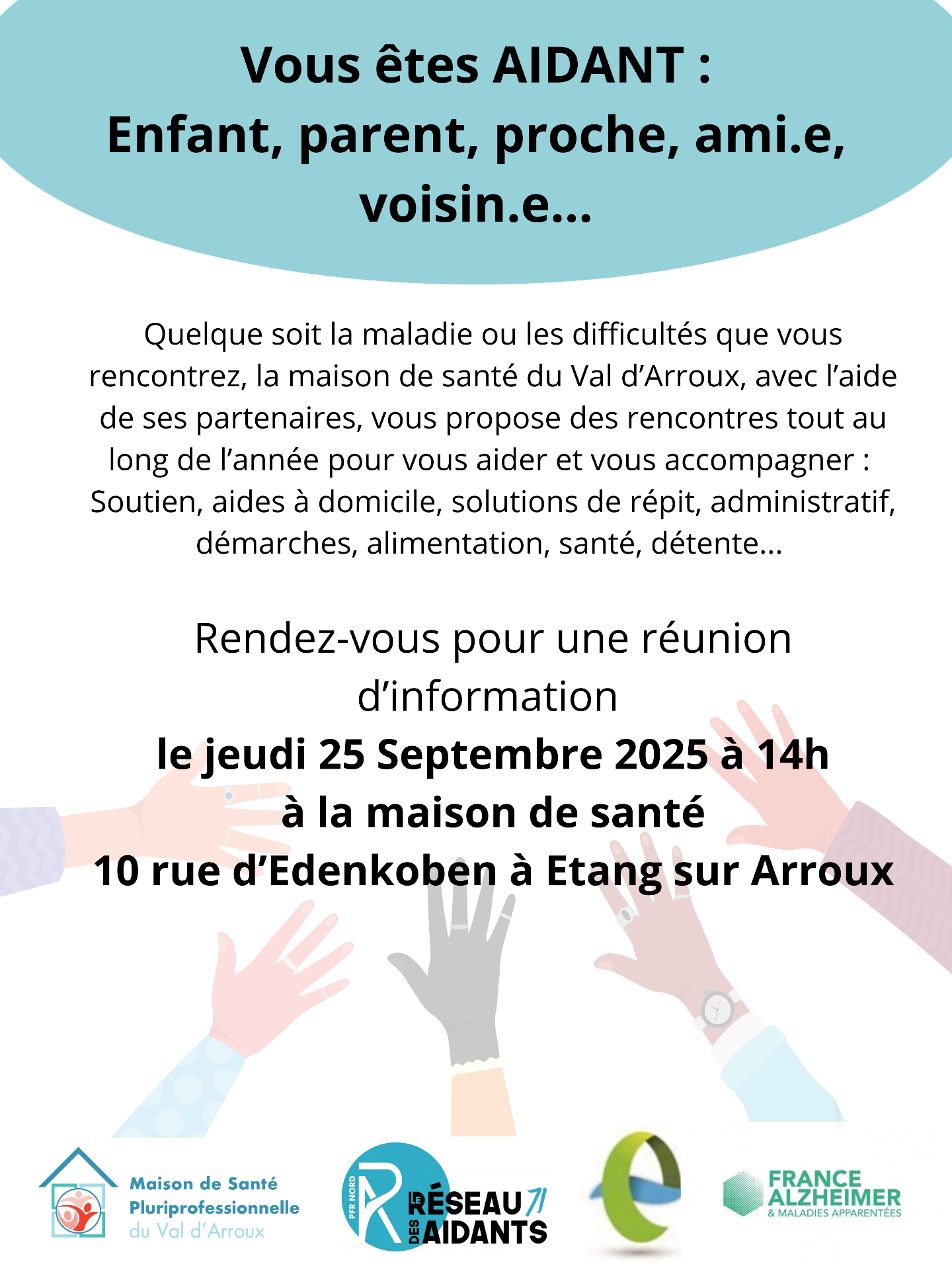 Réunion d'information Etang Aidant 2025