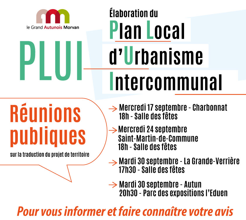 Réunion publique PLUi secteur central